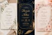 create modern and luxury wedding invitation designs