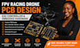 build fpv racing drone pcb esc controller and embedded hardware