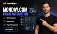 monday crm automation, project management workflows