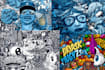 do wall art, pop art, mural, graffiti, doodle, wallpaper