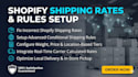 fix shopify shipping rates and setup advanced shipping rules