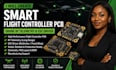 create smart flight controller pcb drone rf telemetry and esc driver