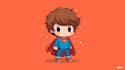 draw a cute and funny cartoon illustration