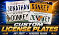 create custom license plates