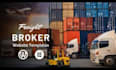 design logistics website, trucking, dispatch, freight broker, cargo website