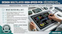 design multilayer high speed pcb with impedance differential pair routing layout