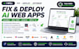 fix lovable bolt new base44 supabase replit ai web app deploy aws vercel netlify