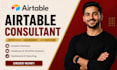 be your airtable consultant, airtable interface and dashboards