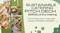 make sustainable event planning pitch deck catering deck