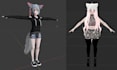 create and rig vtuber vrchat avatar, vrchat character for streaming or gaming