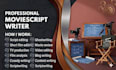 script writing, screenplay, movie script, youtube script editing, TV script,