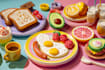 make retro food pop art