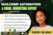 do mailchimp email automation flows campaigns design and full content strategy