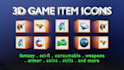 create 3d item and skill icons for your game