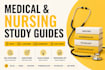 create aesthetic medical nursing study guide notes, workbook PDF, flashcards