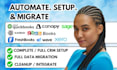 setup automate migrate data on odoo crm monday crm espo crm airtable pipedrive