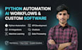 create python automation and ai solutions