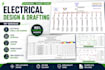 do electrical drawing and sld in autocad with nec iec compliance