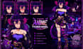 draw and rig live2d custom vtuber model cute anime vtuber avatar for streaming