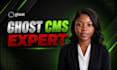 build ghost cms website customize ghost cms template design ghost cms blog