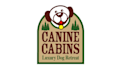 design awesome canine cabins pets brand logo