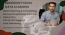do excel cleaning , formatting, and error fixing