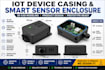 design hot iot device casing smart sensor enclosure cad 3d modeling