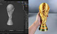 design custom 3d trophy, award, medal model for cnc stl and 3mf for 3d printing