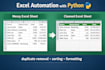 automate repetitive tasks using python scripts