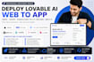 deploy lovable dev lovable ai web app bolt debug google oauth supabase vercel v0