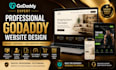 develop godaddy design godaddy website redesign  godaddy landingpage website
