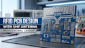 develop rfid tracking pcb design with uhf antenna