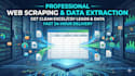 web scraping, data extraction, and website data scraping