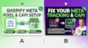 setup meta pixel, conversions API, and fix tracking issues on shopify