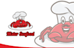 make bbq, seafood, food, and restaurant logo