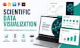 design scientific data visualization, biotech research presentation