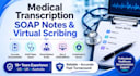do accurate medical transcription and soap notes