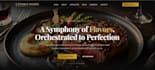 develop a responsive react restaurant website