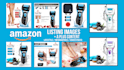 design high converting amazon listing images, a plus images