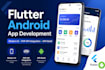 develop a flutter android app with PHP rest API integration