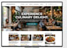 develop a custom restaurant website with online menu