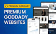 godaddy website design, godaddy website redesign develop godaddy website design