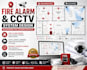 design fire alarm and cctv security system layouts