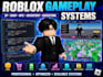 build roblox gameplay systems, scripts, and features