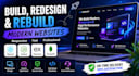build or redesign a responsive mern stack saas dashboard developer