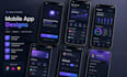 do app UI UX design, mobile app design, website to app design