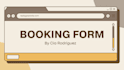 develop a custom appointment booking website