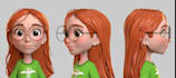 2d 3d model rig sculpt fix 52 arkit blendshape blender zbrush cc5 cc4 c4d