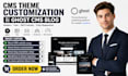 build ghost cms website ghost theme newsletter fix  clone ghost website cms