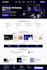 design a modern website UI